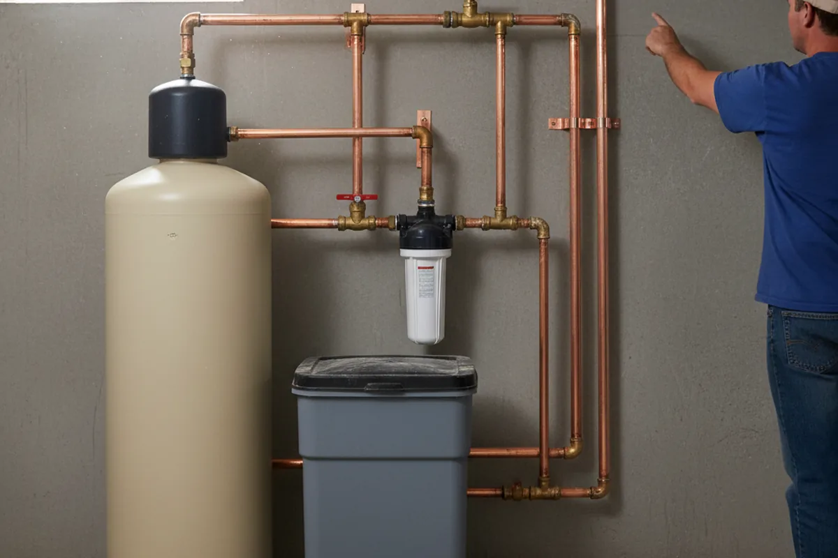 Whole-house water treatment system installed in Titusville